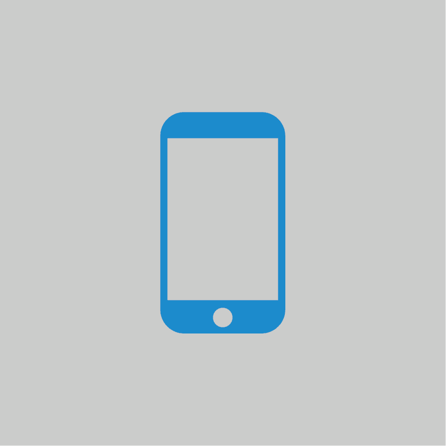 Mobile icon illustration