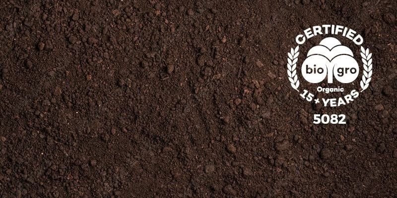 Humates orchard compost