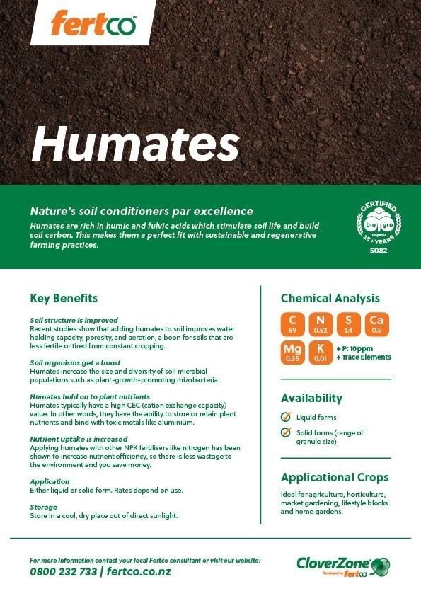 Thumbnail of Fertco's Humates Product Sheet