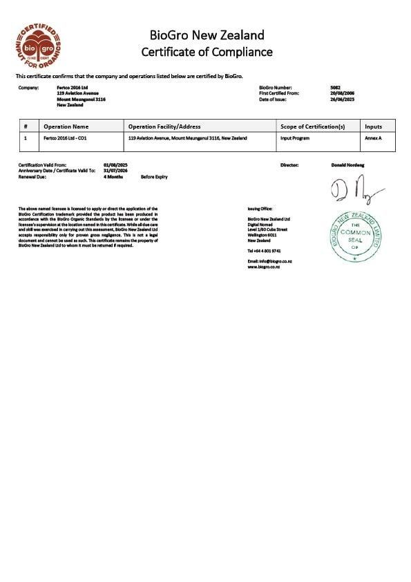 Thumbnail of BioGro Certificate Input CO1