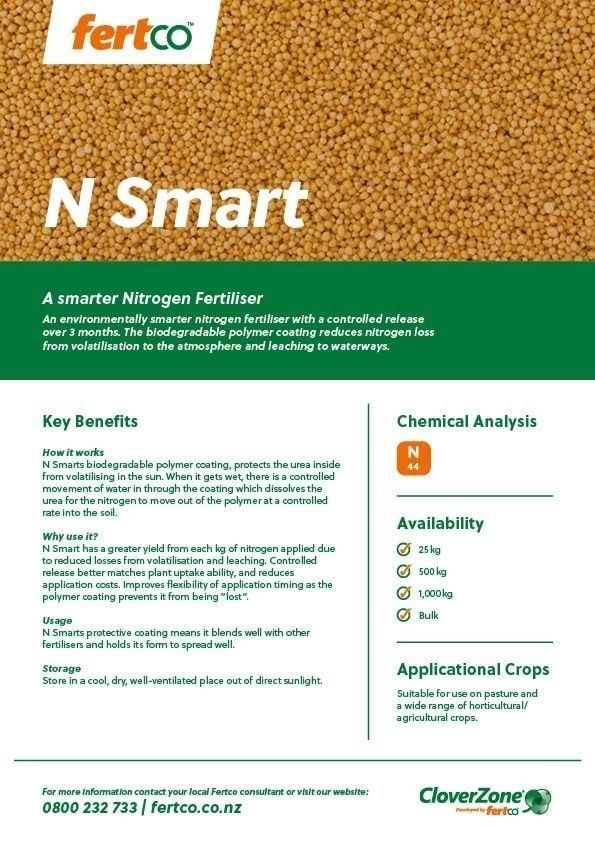 Thumbnail of Fertco's N Smart Product Sheet
