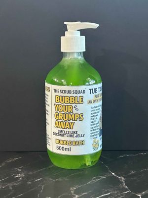 Tub Tantrum Bubble Bath Smells Like Coconut Lime Jelly
