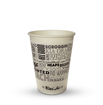 Glopac Plastic Free "Kiwi As" 12oz Cup