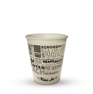 Glopac Plastic Free "Kiwi As" 8oz Cup