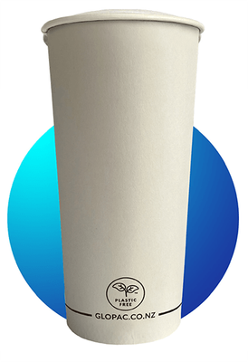 Glopac Plastic Free Single Walled 22oz Cup