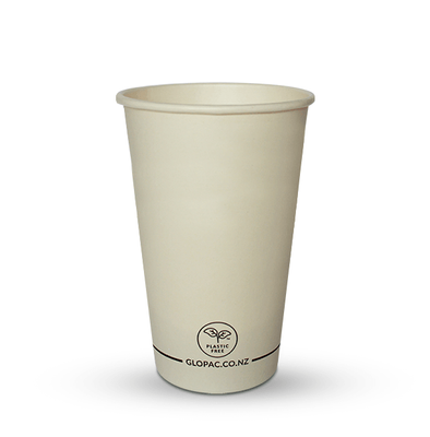 Glopac Plastic Free Single Walled 16oz Cup