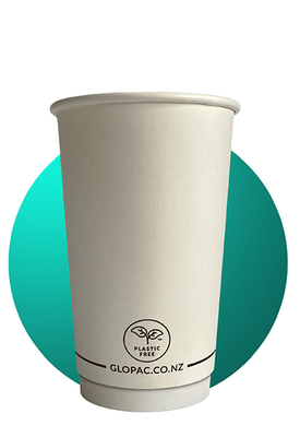 Glopac Plastic Free Double Walled 16oz Cup