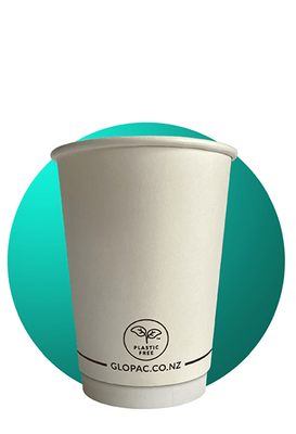 Glopac Plastic Free Double Walled 12oz Cup
