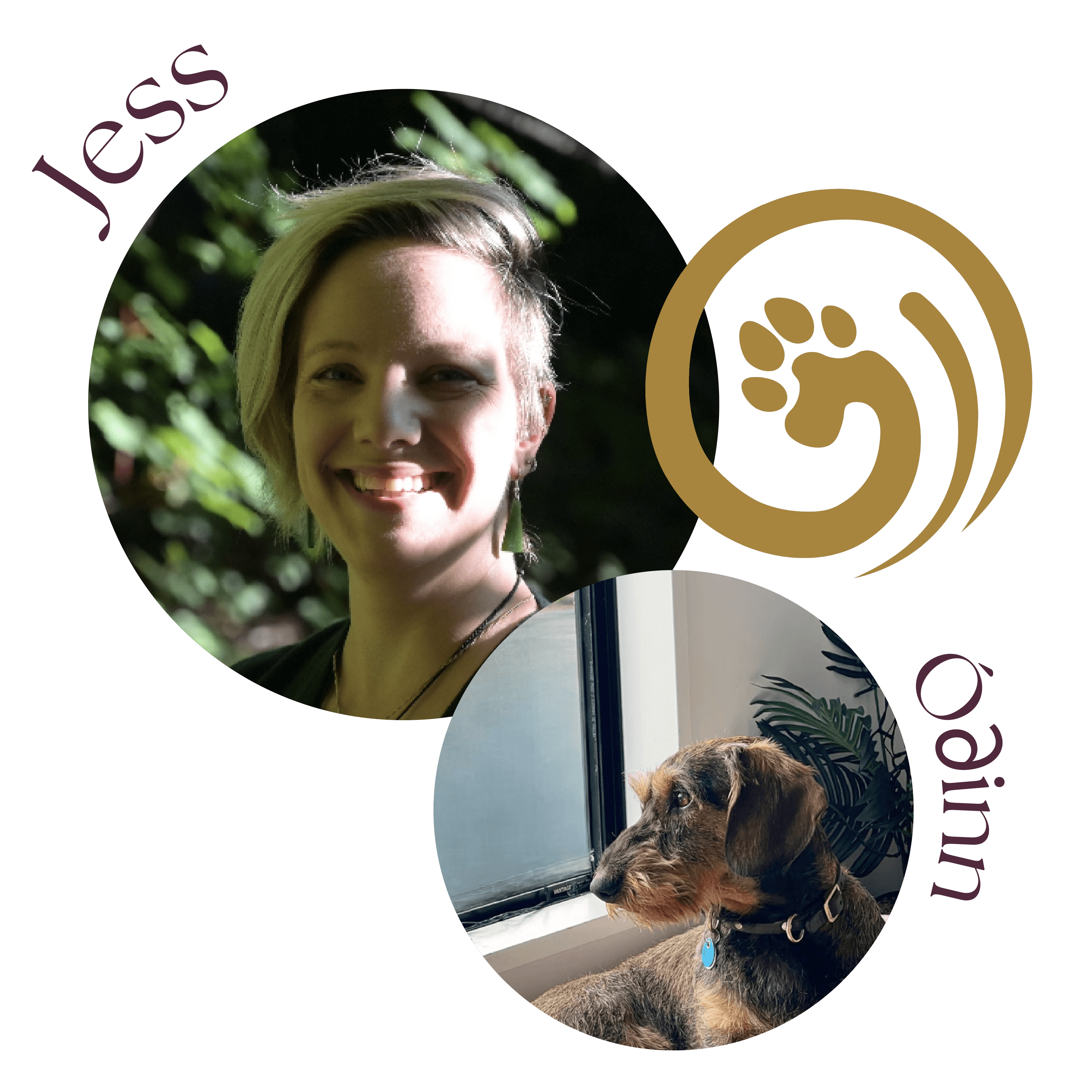 Team pictures of Jess, and Odinn at Empowering Pause.