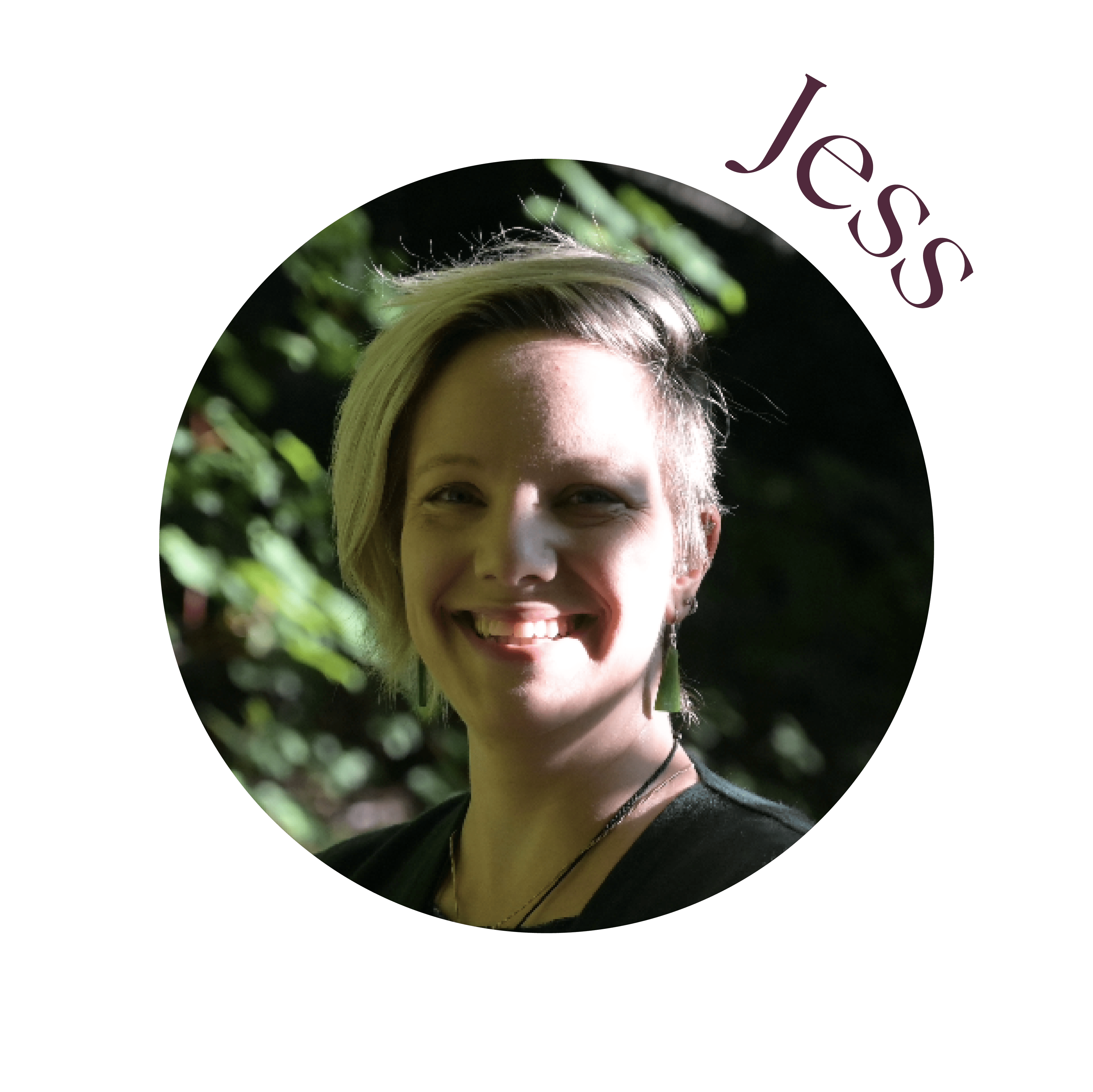 Jess, Psychotherapist and owner at Empowering Pause icon.