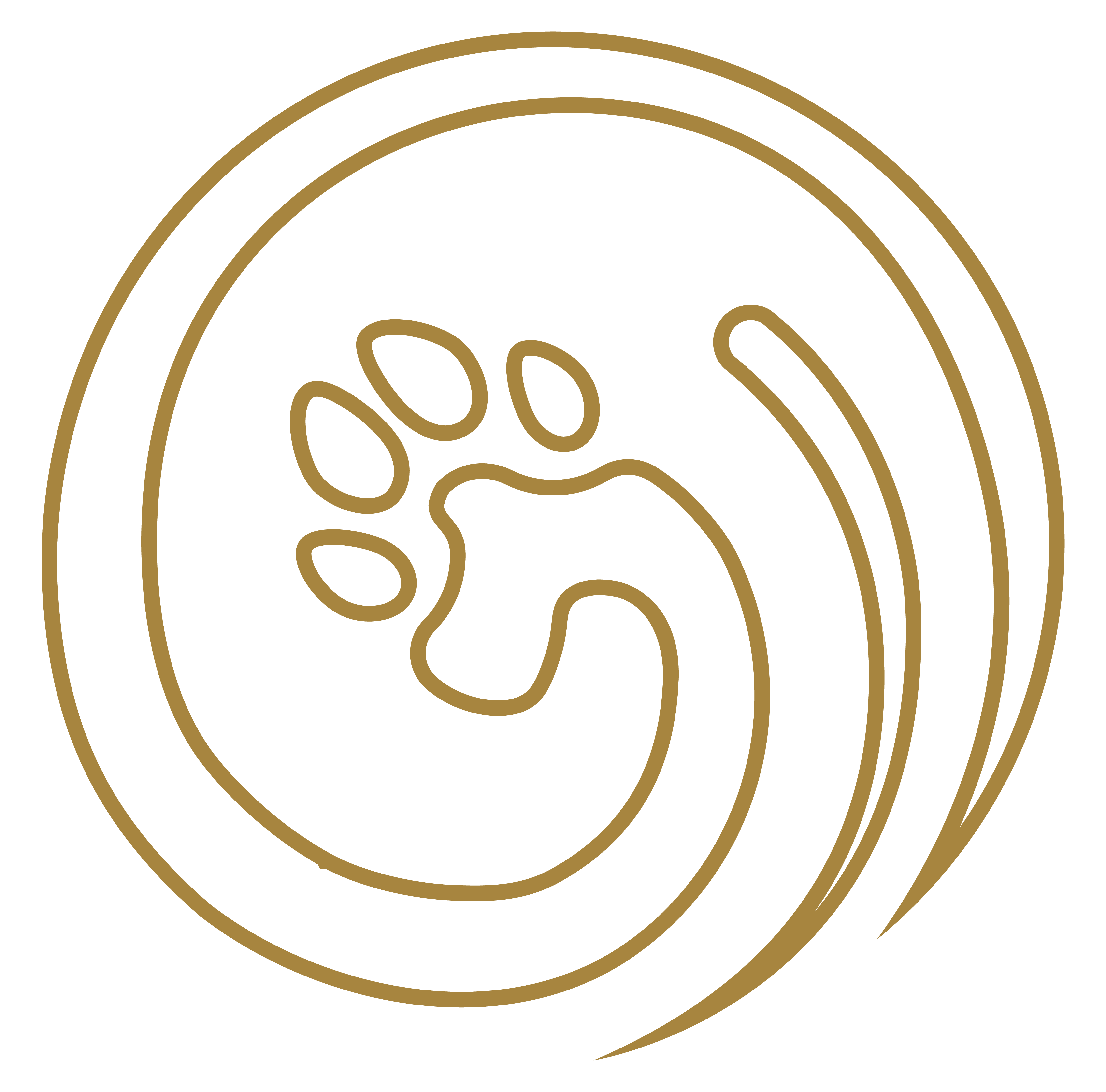 Empowering Pause Paw Brandmark