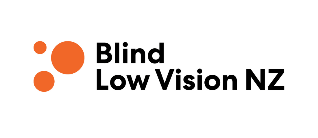 Blind Low Vision New Zealand logo