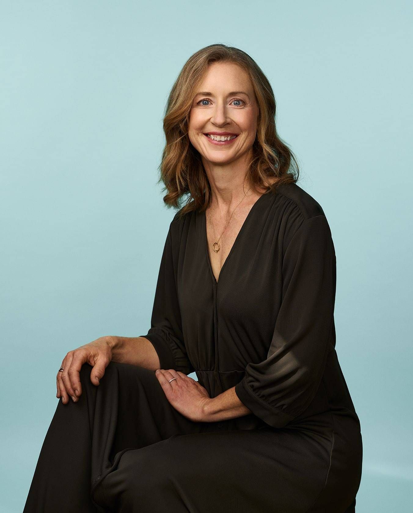 Rachel Opie, barrister specialising in public and international law, seated in her Wellington office