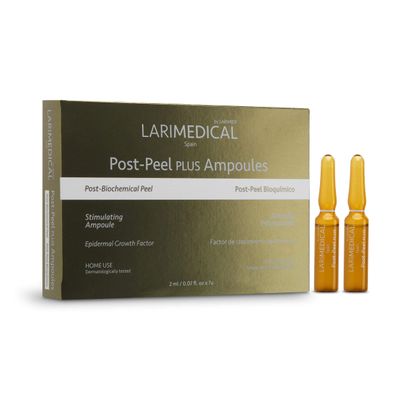 LARIMEDICAL Post Peel Plus Ampoules Pack of 7