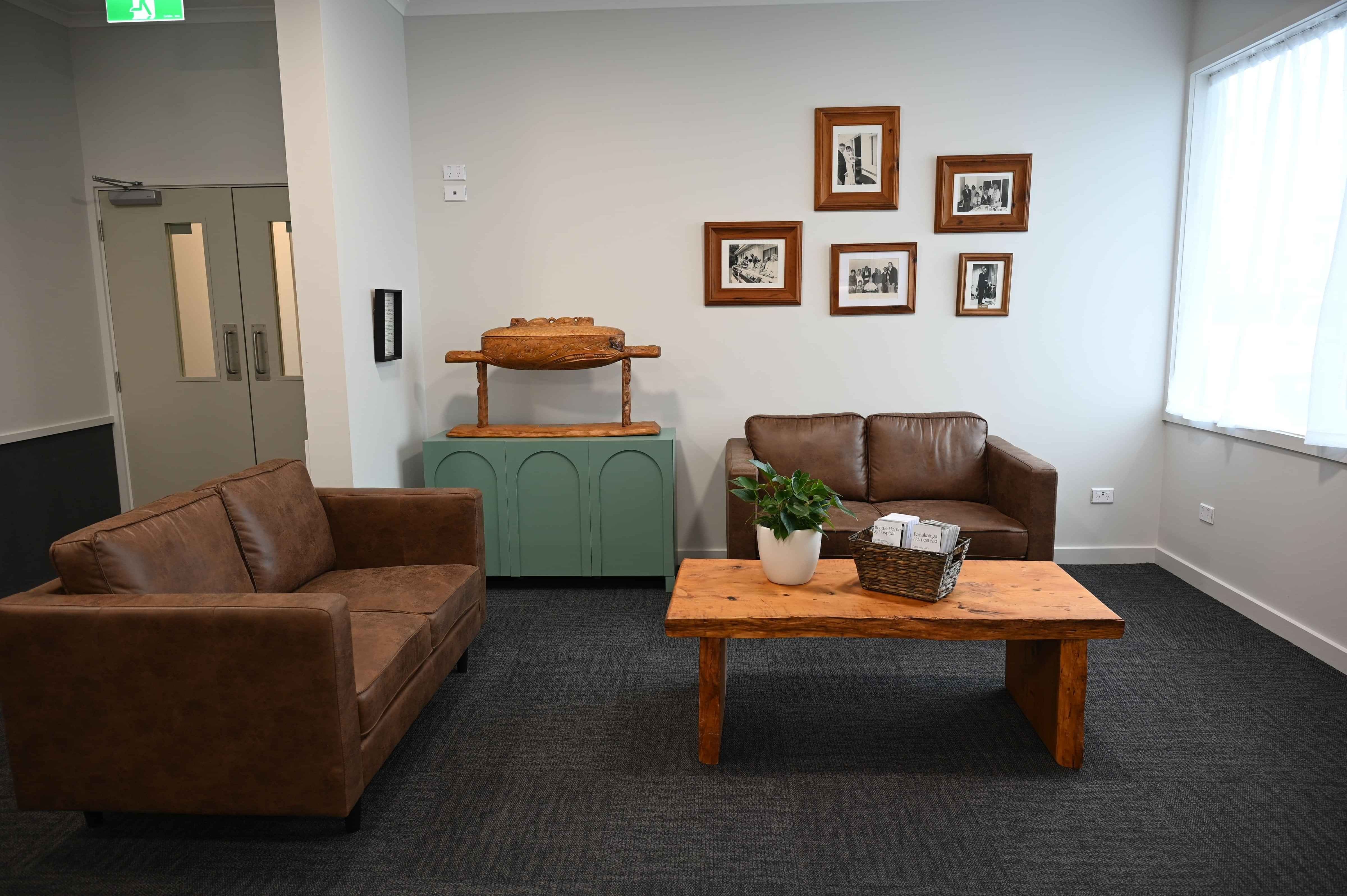 Beattie Home and Hospital Lounge area