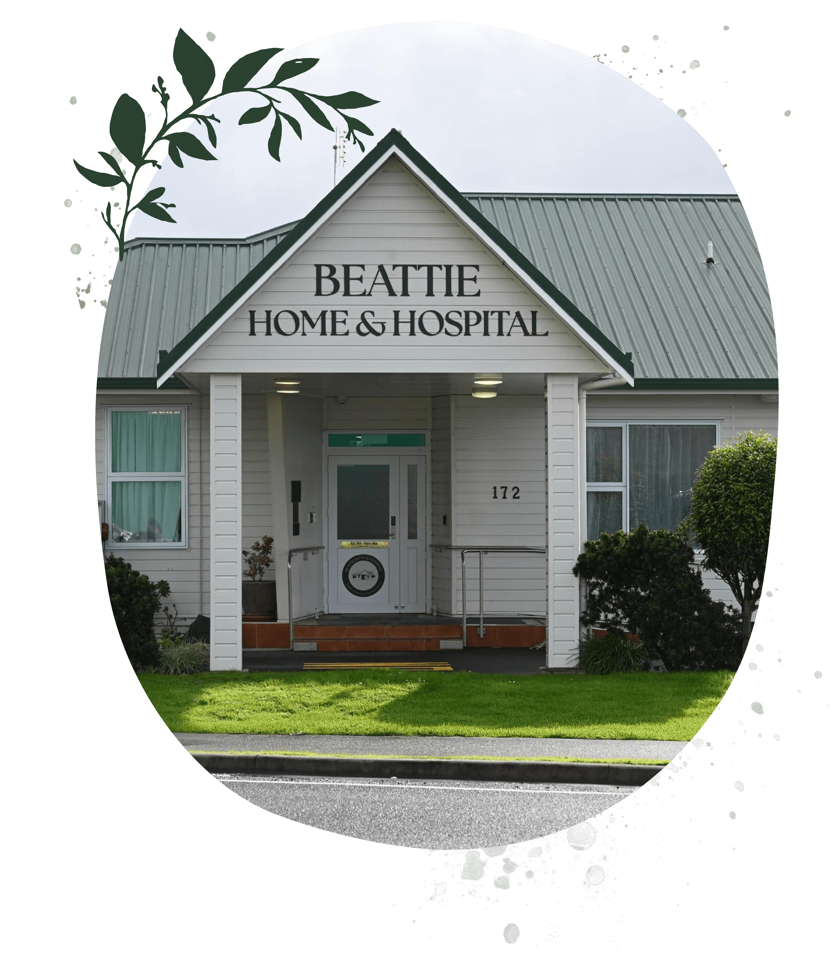 Beattie Home and Hospital from road