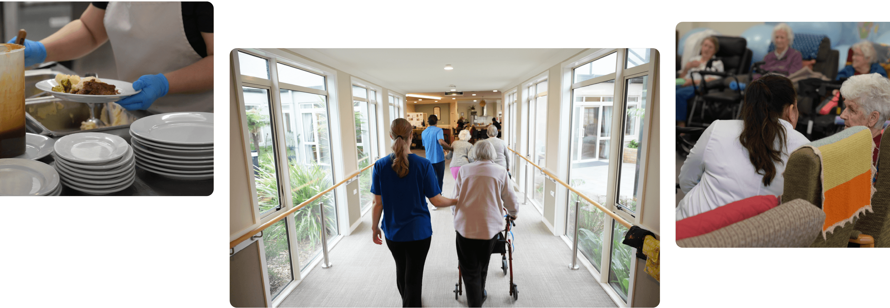 Beatie Home and Hospital staff helping with Aged Care