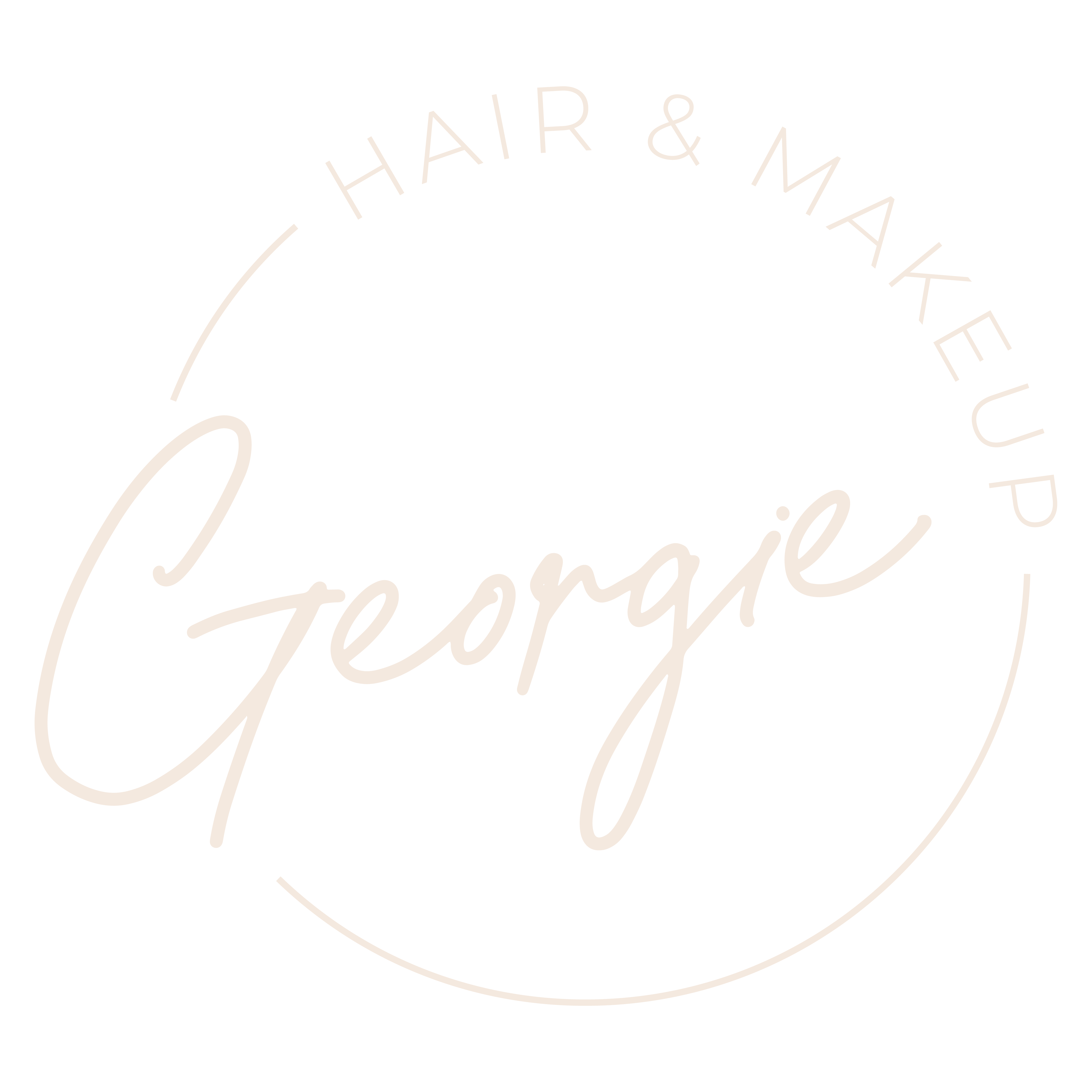 Hair & Makeup by Georgie Logo