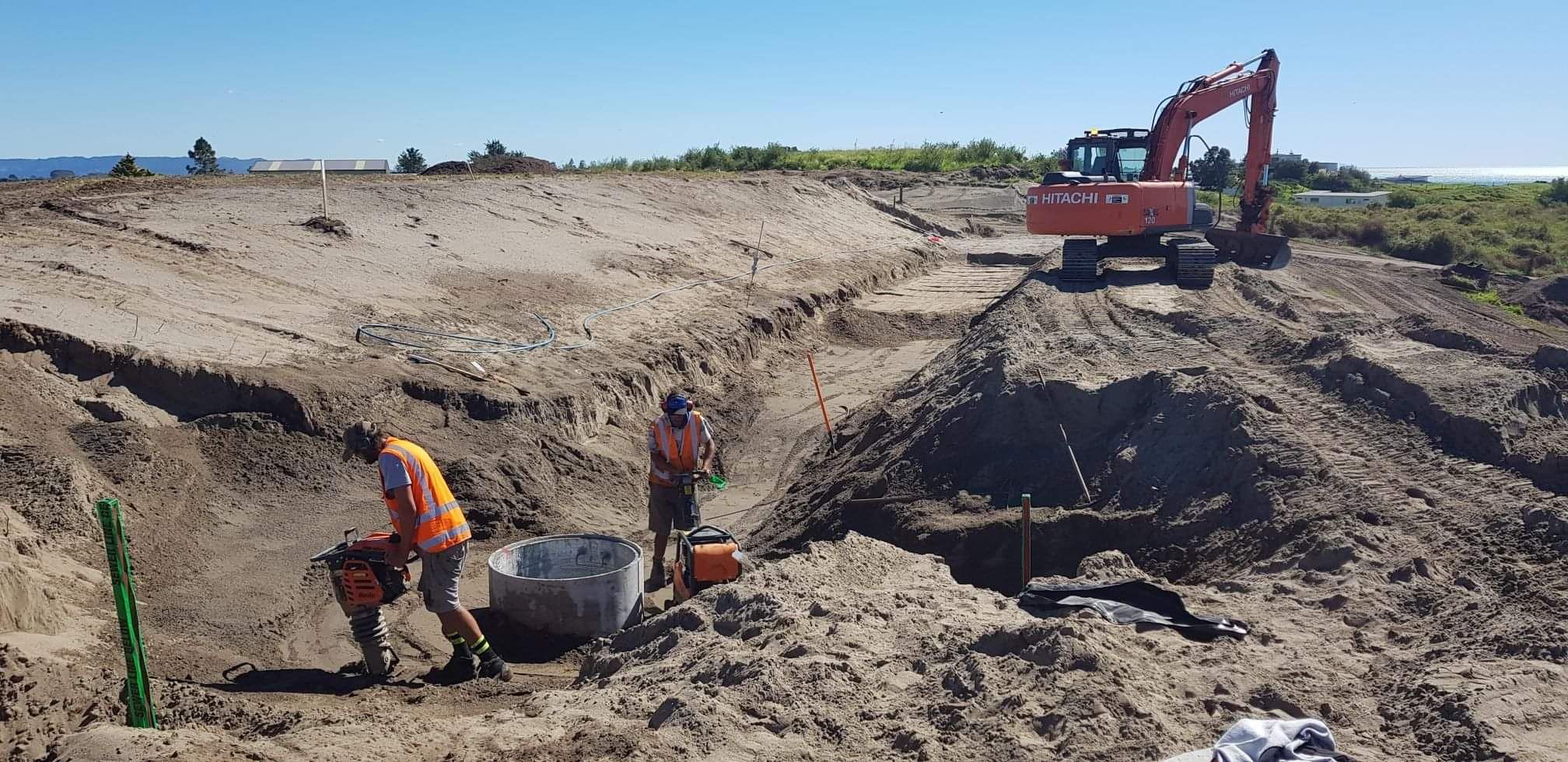 civil construction in the Bay of Plenty