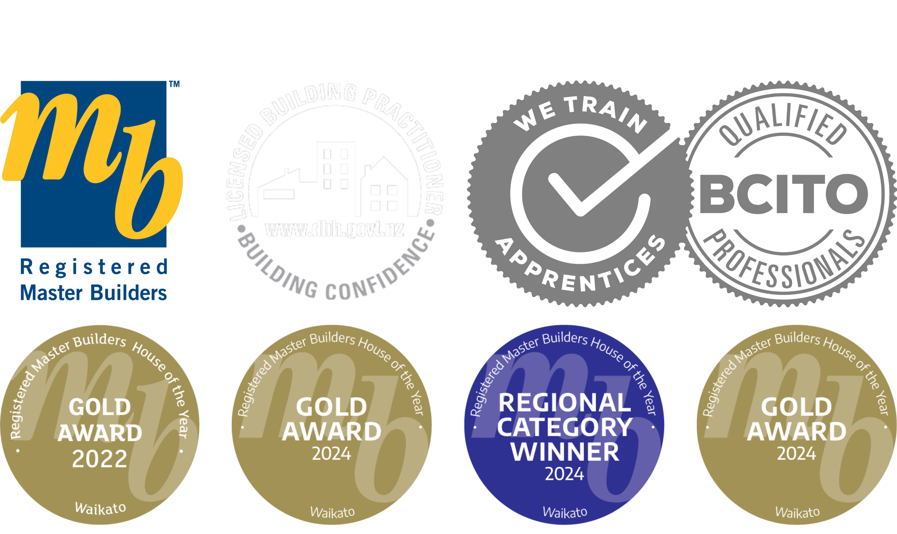 Waikato builders certifications and award-winning homes