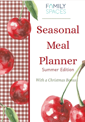 DIGITAL - Summer Seasonal Meal Planner with Christmas Bonus