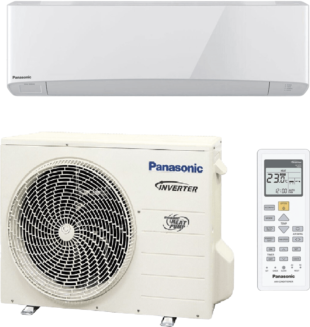 Panasonic heat pump and remote