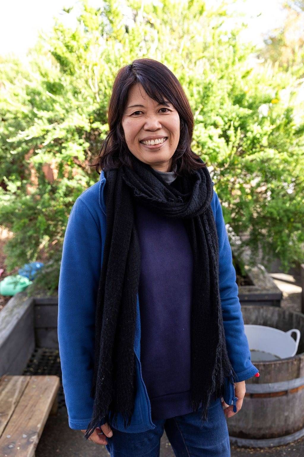 Saori Kayano guiding practical life activity