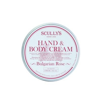 Scully's Hand &amp; Body Cream - Bulgarian Rose
