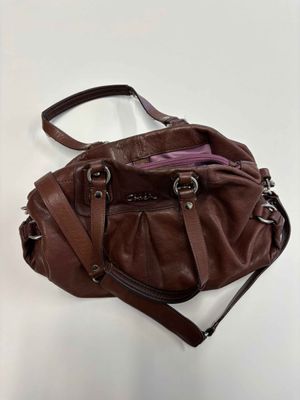 Pre-Loved COACH - Brown Leather Gathered Satchel
