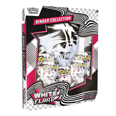 Pokemon TCG Scarlet &amp; Violet White Flare Binder Collection