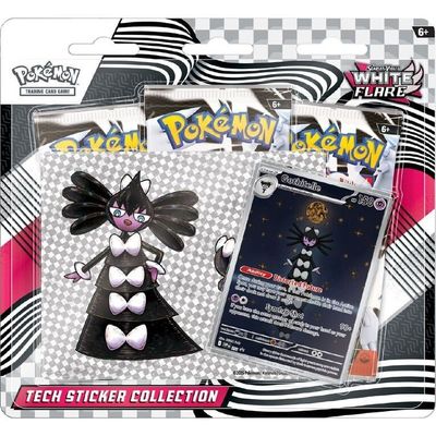 Pokemon TCG Scarlet &amp; Violet White Flare Tech Sticker Collection