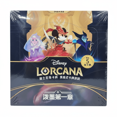 Disney Lorcana TCG Chinese The First Chapter Ink Splash Booster Slim Box