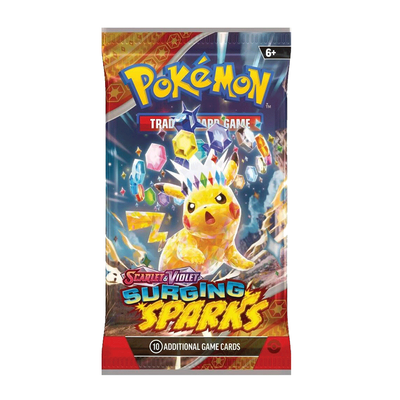 Pokemon TCG Scarlet &amp; Violet Surging Sparks Booster Pack Assorted