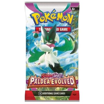 Pokemon TCG Scarlet &amp; Violet Paldea Evolved Booster Pack Assorted