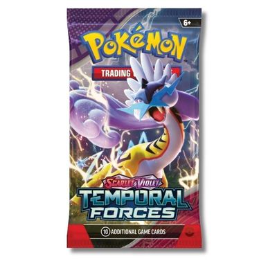 Pokemon TCG Scarlet &amp; Violet Temporal Forces Booster Pack Assorted