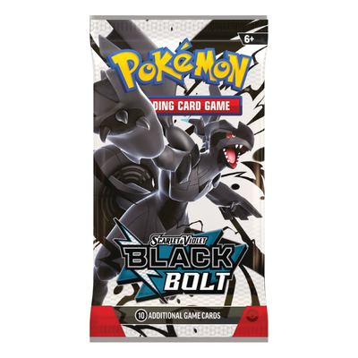 Pokemon TCG Scarlet &amp; Violet Black Bolt Booster Pack Assorted
