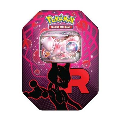 Pokemon TCG Team Rocket Tin - Mewtwo