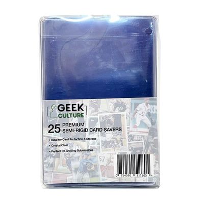 Geek Culture &ndash; Semi-Rigid Sleeves (25ct)
