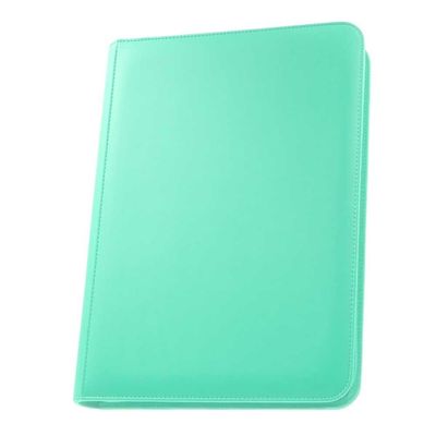 Palms Off Gaming STEALTH 9 Pocket Zip Binder &ndash; Turquoise