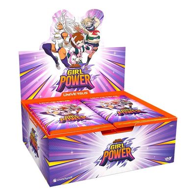 UniVersus &ndash; MHA CCG: Girl Power Booster Box (SPECIAL ORDER)