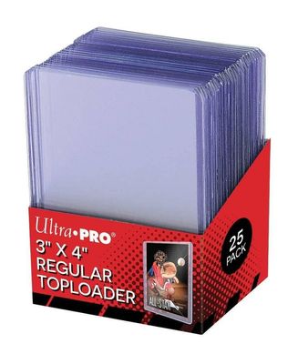 Ultra Pro: Regular Toploader (25 Pack)