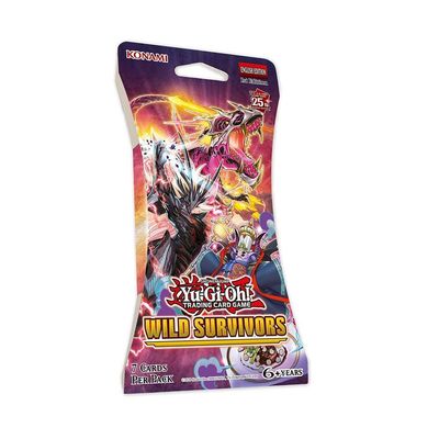 Yu-Gi-Oh! Wild Survivors Blister Pack