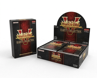 **PRE-ORDER** - Yu-Gi-Oh! Rarity Collection V Booster Box + Tuckbox Bundle