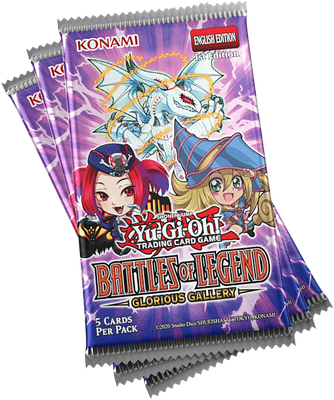 **PRE-ORDER** - Yu-Gi-Oh! Battle of Legend: Glorious Gallery Booster 3-Pack Tuckbox