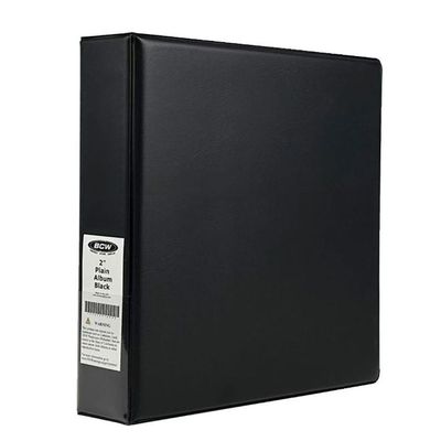 BCW Album Binder Black