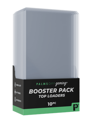 Palms Off Gaming Booster Pack Top Loaders &ndash; Standard Size &ndash; 10pc