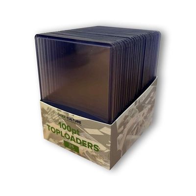 Geek Culture &ndash; 100pt Medium Toploaders (25ct)