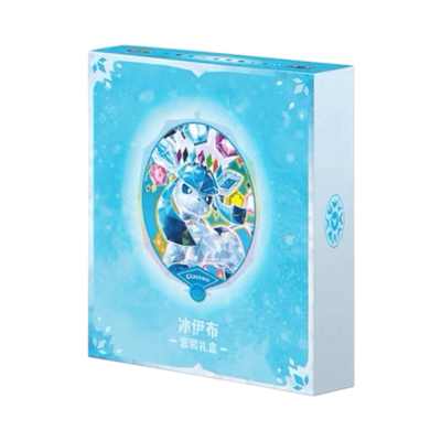 **SPECIAL ORDER** - Pokemon TCG Simplified Chinese Eevee &amp; Eeveelutions Set Gift Box (Glaceon)