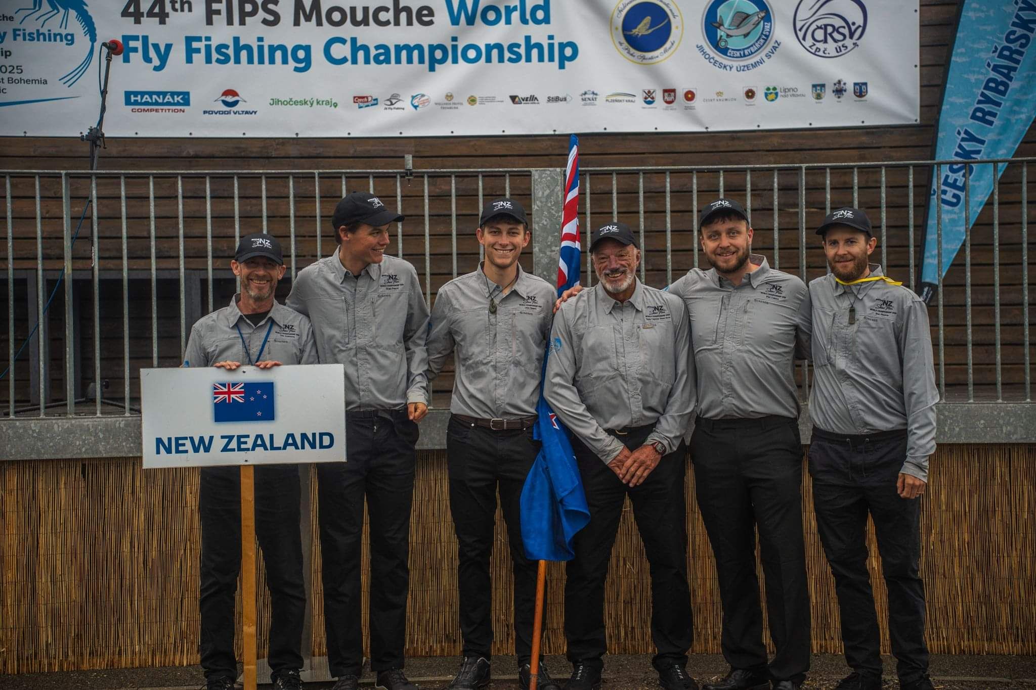 Ollie Bassett New Zealand Fly Fishing Team at Fly Fishing World Fly Fishing Championship 2025
