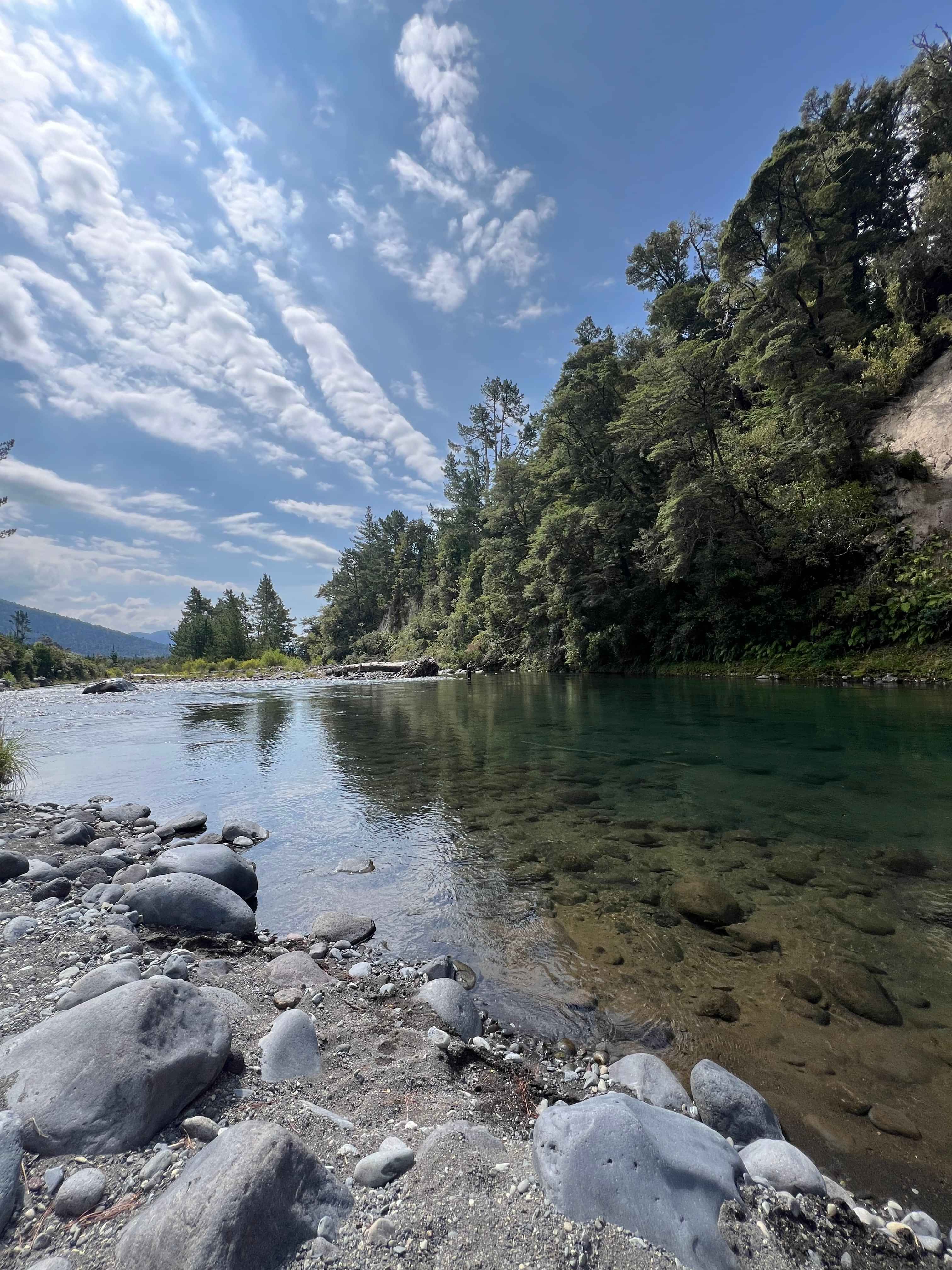 Pool on the Tongariro river